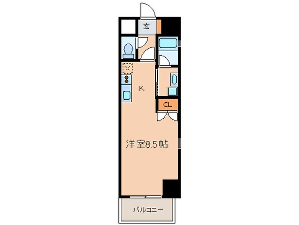 S-FORT東別院の物件間取画像